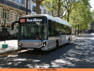 GX337 électrique n°1443 sur le 92