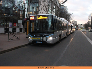 Urbanway 18 hybride n°5627 sur le 275