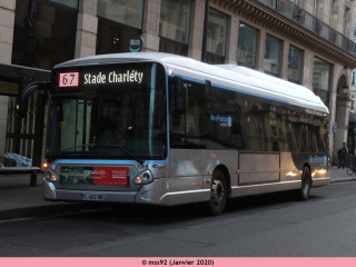 GX337 électrique n°1368 sur le 67