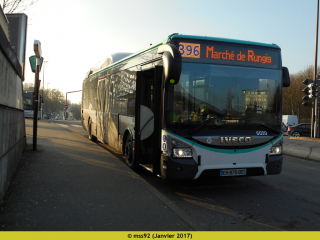 Urbanway 12 hybride sur le 396