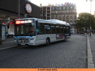 Urbanway 12 Hybride n°4948 sur le 96