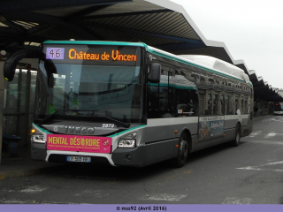 Urbanway 12 hybride sur le 46