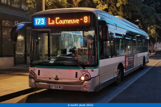 GX 337 hybride n°1144 sur le 173