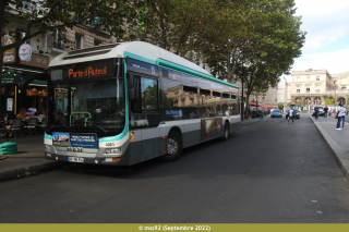 MAN Lion's City hybride n°4061 sur le 32