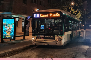 GX 337 hybride n°1266 sur le 191