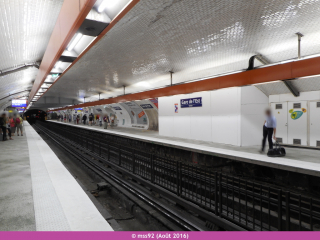 Station Gare de l'Est sur la ligne 4 (2)