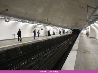 Station Saint-Sulpice avant son équipement en FQ